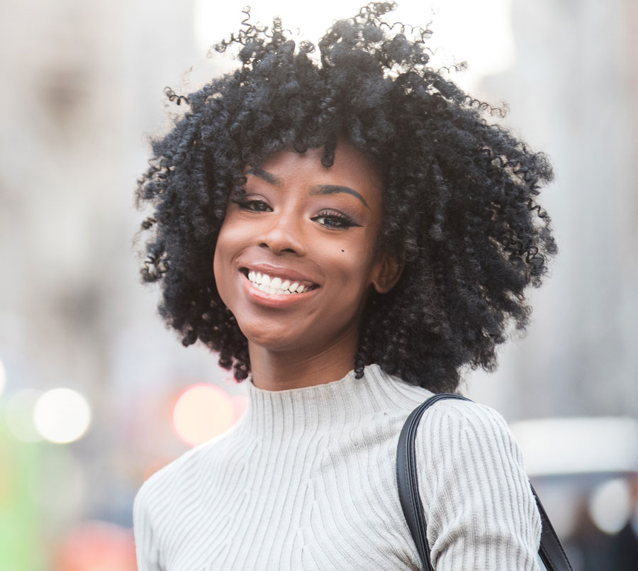 Young lady Smiling